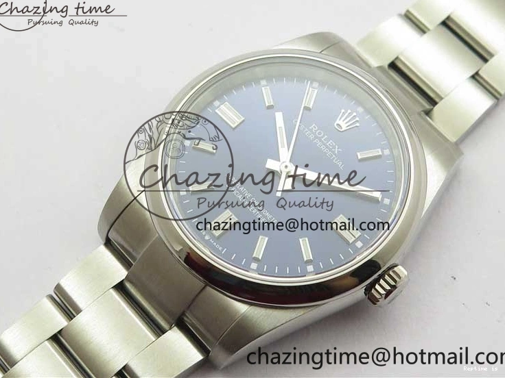 0101 UrbanChic Oyster Perpetual 36mm 126000 BP Best Edition Dark Blue Dial on SS Bracelet 2651